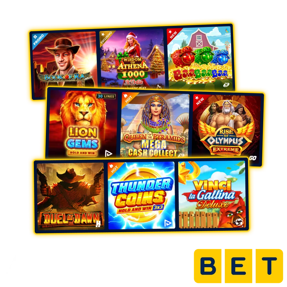 Gioca a migliaia delle migliori slot machine e vinci su AdmiralBet.
