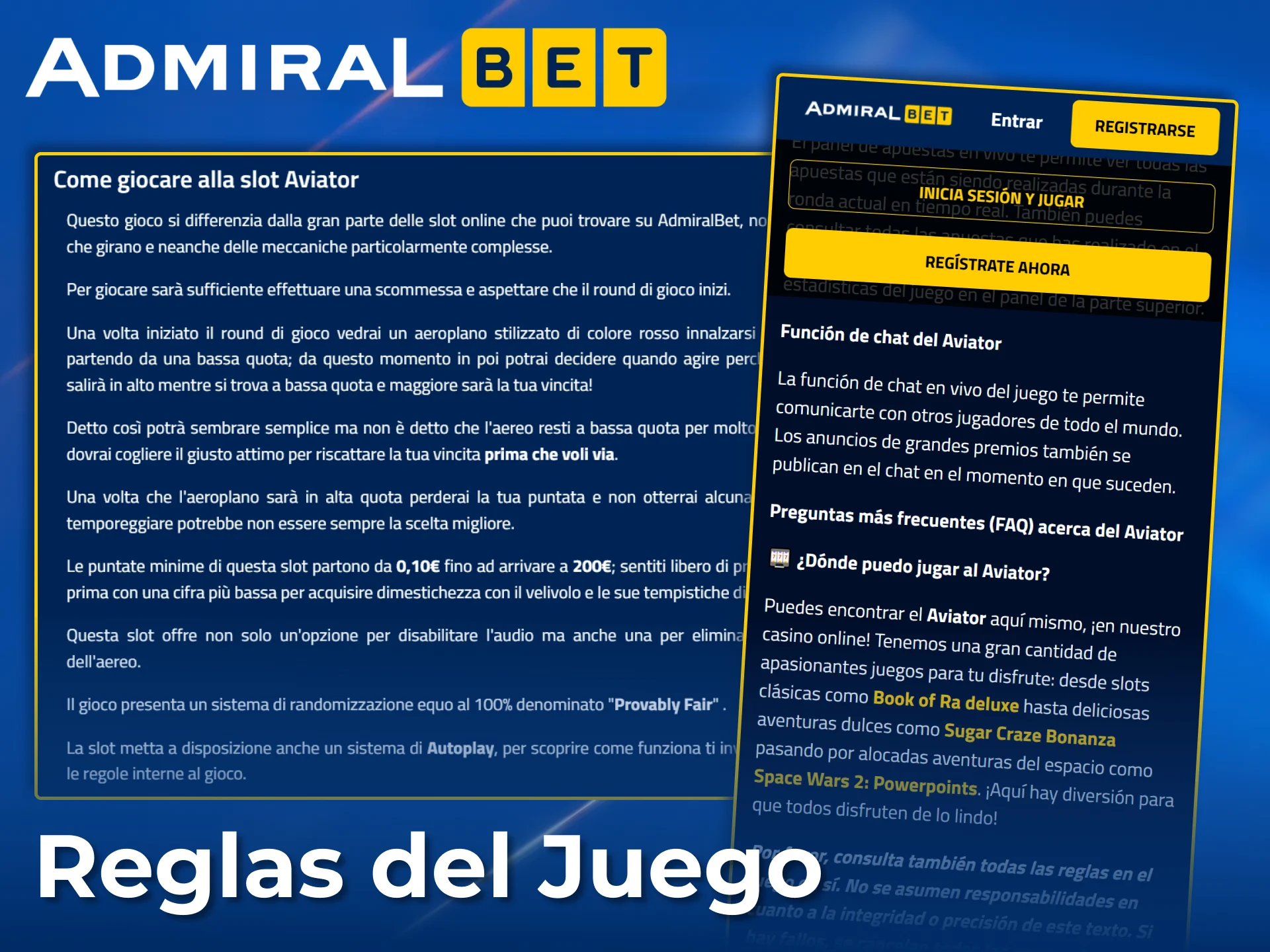 Aprende las sencillas reglas para jugar y ganar dinero en Aviator en AdmiralBet.