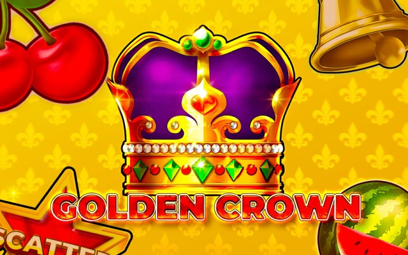 Gira los carretes clásicos y gana un premio mayor real jugando Golden Crown en AdmiralBet.