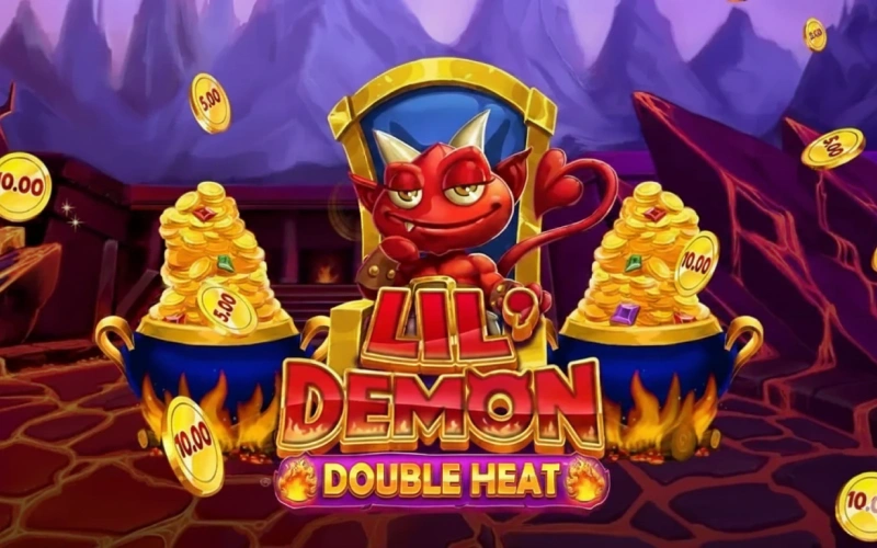 Obtén giros diabólicamente afortunados jugando Lil Demon Double Heat en AdmiralBet.