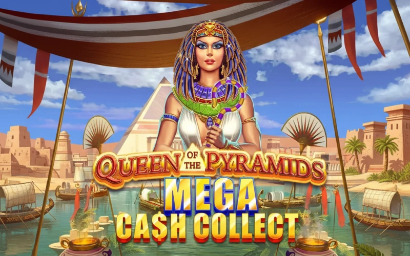 Reúne mega premios jugando a la tragamonedas Queen Of The Pyramids en AdmiralBet.