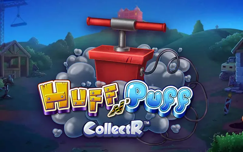 Spin the reels of the Huff n Puff CollectR slot for unique collection prizes at AdmiralBet UK.